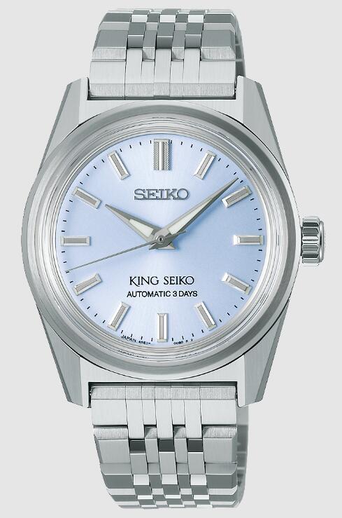 Best Seiko King Seiko KSK 6R in Preppy Blue Replica Watch Cheap Price SPB457J1